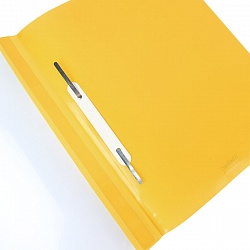 папка-скоросшиватель а4 130/160мкм жёлтая
