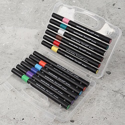 маркеры акриловые 12 цветов