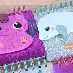 Блокнот 13*13см 150л на спирали ассорти