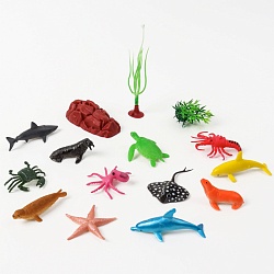 игровой набор "animal model" морская флора и фауна