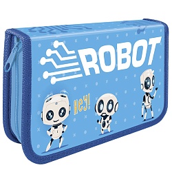 пенал 1отдел. soft 190*115мм robot