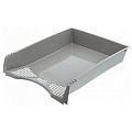 Лоток горизонтальный "Офис-Класс" серый РБ