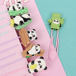 скрепки декоративные панды