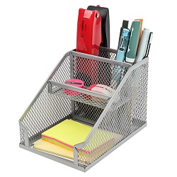 органайзер настольный металлический 3 отделения