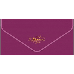 открытка-конверт для денег "бархатный. с юбилеем!"