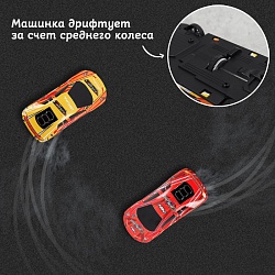 игрушка транспортная "машинка инерционная" метал.