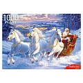 Пазлы 1000 элементов Три белых коня