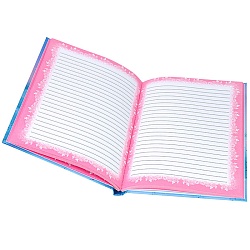 книжка записная для девочек  а5  80л "спящий единорог" 7бц, твин-лак