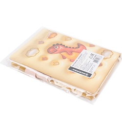 Блокнот А6  80л обложка "Дино" с рисунком 3D эффект