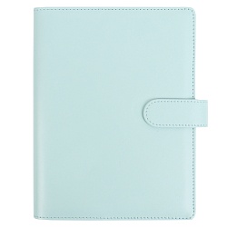 ежедневник а5 недатиров. 100л обложка кож.зам. на кольцах  с магнитной застёжкой