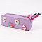 пенал силиконовый сиреневый 