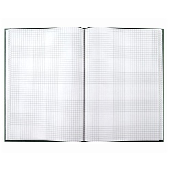 книга учета 96л а4 обложка бумвинил  зелёная