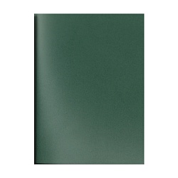 тетрадь  а4  96л кл,  зелёная  обложка бумвинил