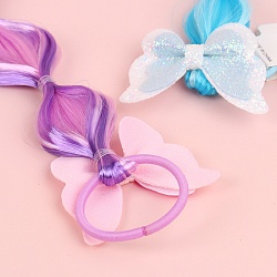 резинка для волос с прядью 