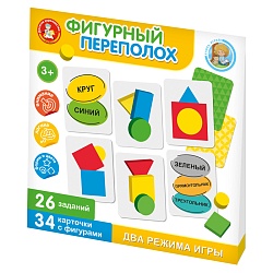 игра обучающая учись играя "фигурный переполох" 
