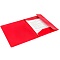 папка на резинке а4 "brauberg" 500мкм красная