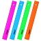 линейка  20см пластиковая, неоновая, ассорти