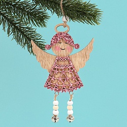 подвеска новогодняя ангелочек