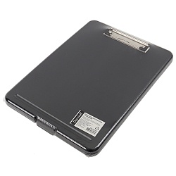 папка для документов а4 с зажимом черная