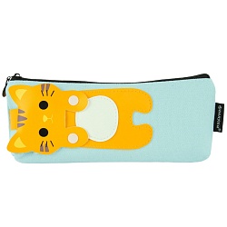 пенал мягкий тубус "котик"  ассорти