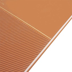 ежедневник а5 недатиров.  96л обложка кож.зам. светло-коричневая