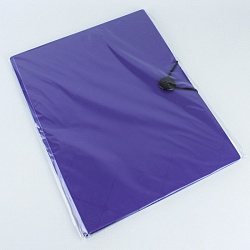 папка на резинке а4 внутри 5 двойных уголков diamond фиолетовая