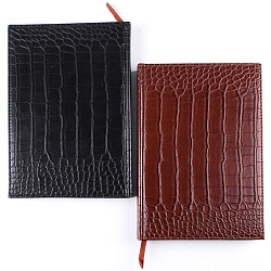 ежедневник а5 недатиров. 120л "darvish" обложка к/з крокодил (2 цвета)