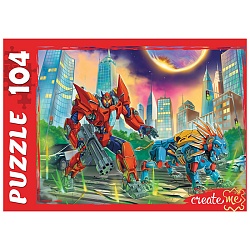 пазлы  104 элемента мир трансформеров №30