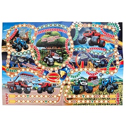 настольная игра ходилка "суперджипы"