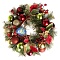 новогоднее украшение "венок"