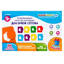 развивающая игра по методике "досочки сегена №1"