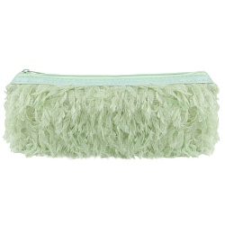 пенал на молнии салатовый