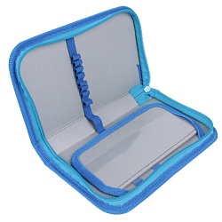 пенал 1отдел. 190*115мм  подводный мир с откидной планкой