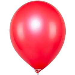 шар воздушный 12" пастель красный/red 50шт/уп