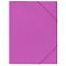 папка на резинке а4 "brauberg" 500мкм фиолетовая