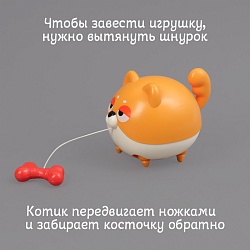 заводная собачка. игрушка