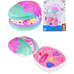 набор детской косметики "macarons" (тени для век-5шт, помада, аппликатор)