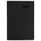 ежедневник а5 недатиров. 160л обложка кож.зам. чёрная