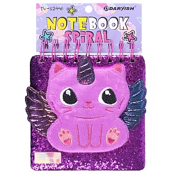 Блокнот 13*13см 150л на спирали ассорти