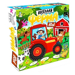 игра настольная "весёлая ферма 10 в 1"