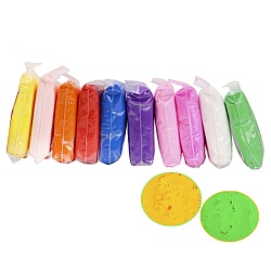 масса для лепки. лёгкий пластилин  10 цветов