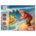 Пазлы   35 элементов Золотая рыбка "Оживи мультфильм"