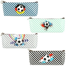 пенал мягкий тубус "футбол" кожзам ассорти