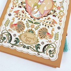 Блокнот 11,6*16,5см 112л обложка карт. с тиснением "золото"