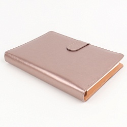 ежедневник а5 недатиров. 100л обложка кож.зам. с магнитной застёжкой на кольцах 