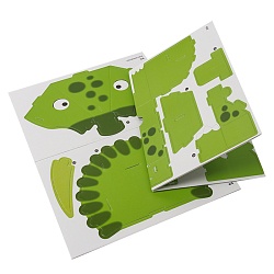 пазл 3d "dinosaur" triceratops. игрушка