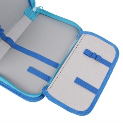 пенал 1отдел. 190*115мм  подводный мир с откидной планкой