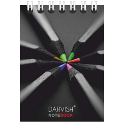 Блокнот  7*10см  60л  "Офис" на гребне