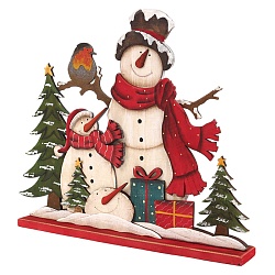 сувенир "снеговик" дерево