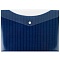 папка-конверт на кнопке а4  denim с дополнительным карманом